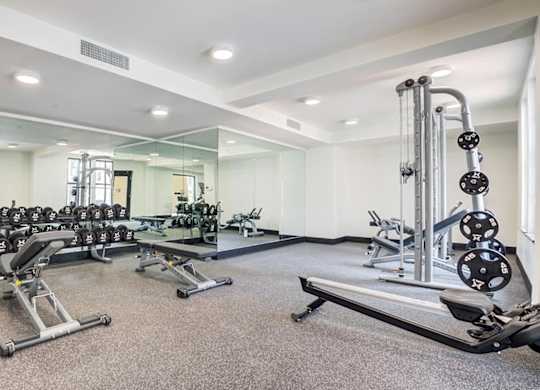 Gym at Renaissance Square, California