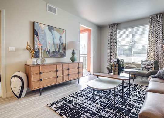 Beautiful Living Room at Renaissance Square, Concord, 94520