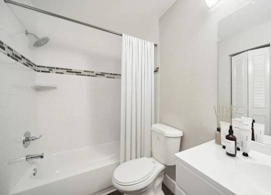 White Bathroom at Villages at Gateway, Denver