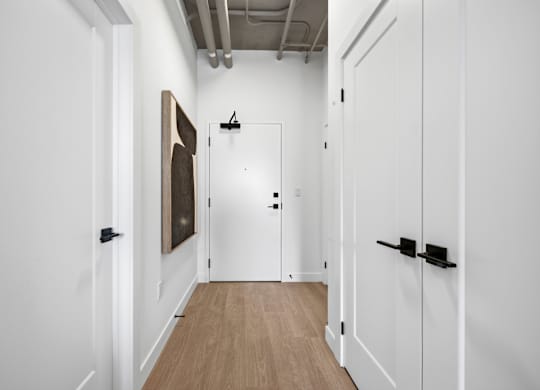 Hallway with Doors at Richmond Square, London, N6A 5M8