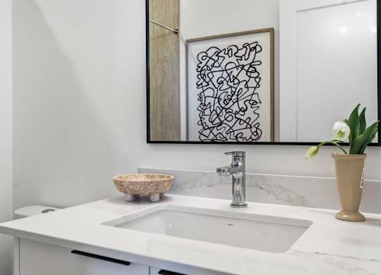 Bathroom with Sink at Richmond Square, Ontario