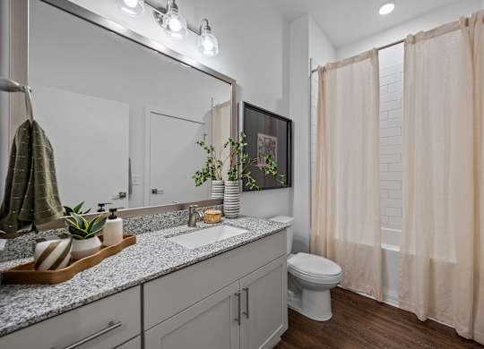 Luxurious Bathroom at Address East End, Raleigh North Carolina