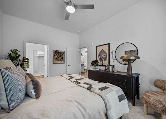 Comfortable Bedroom at Address East End, Raleigh, NC