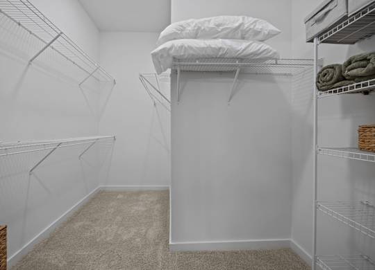 Large Closet at Address East End, North Carolina
