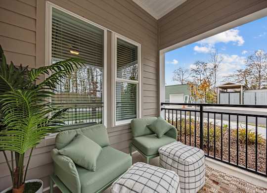 Balcony And Patio at Address East End, Raleigh, NC 27610