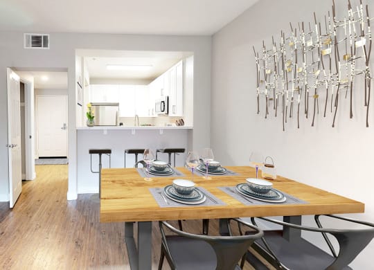 dining area and kitchen  at Mission Hills, Camarillo, CA