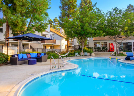 the swimming pool at the resort on cuttyhunk at Sendero Huntington Beach, Huntington Beach, 92647