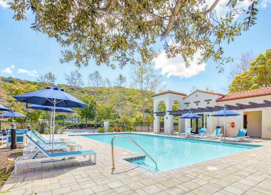 Pool With Sundecks at Mission Hills, Camarillo, California