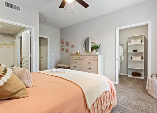 Large bedrooms with lots of natural light! at The Fairways at Star Ranch, Hutto