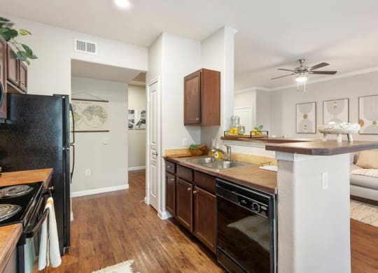 Your kitchen includes designer upgrades! at The Fairways at Star Ranch, Hutto