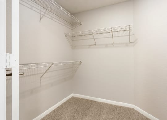 Texas sized walk-in closets! at The Fairways at Star Ranch, Texas, 78634