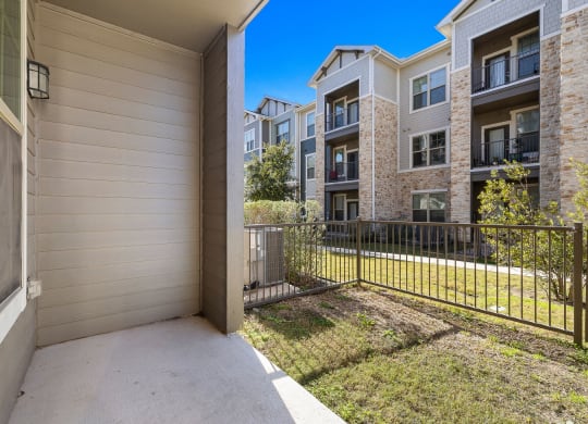 Backyard at North Creek, Hutto, 78634