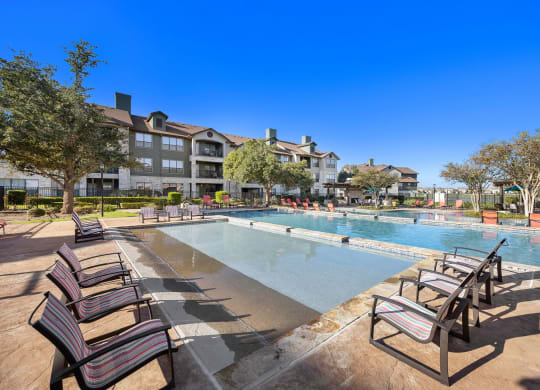 the pool at The Fairways at Star Ranch, Hutto
