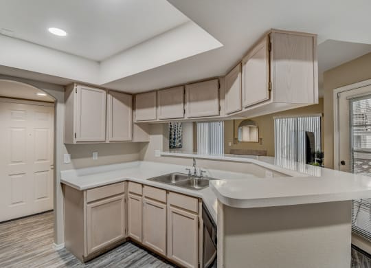 Granite Countertop at San Montego Apartments, Mesa, Arizona