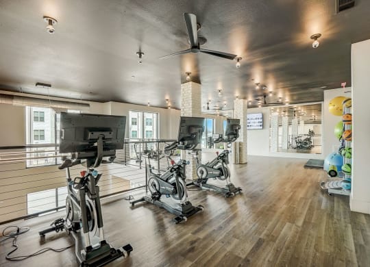 the gym at Aurora Watson Branch, Mansfield, Texas