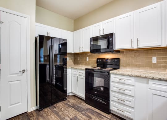 Kitchen Interior at The Canyons Apartments, Fort Worth, TX, 76116
