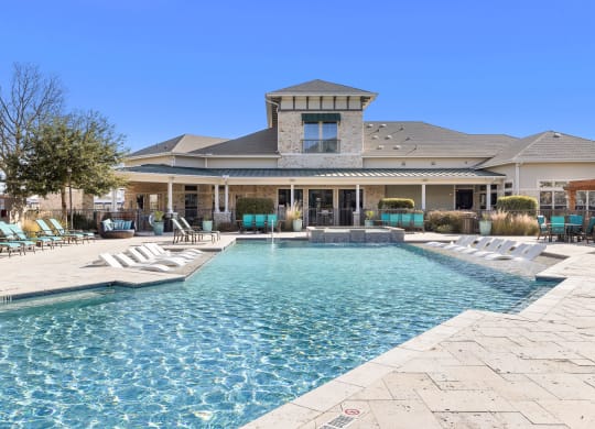 Sparkling Pool at North Creek, Texas