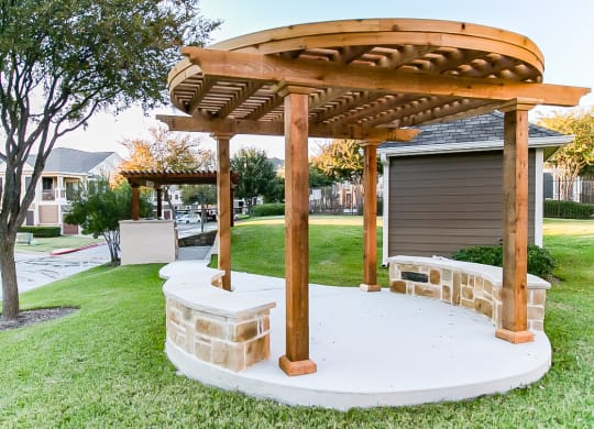 Gazebo at The Legends at Eagle Mountain Lake, Texas