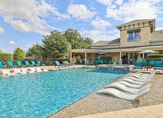 Outdoor Swimming Pool at North Creek, Texas, 78634