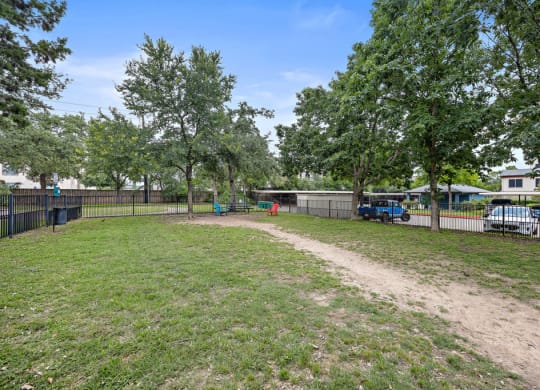 Backyard Garden at Artisan Apartments & Shops, Austin, TX 78729