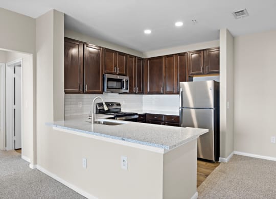 Upgraded appliances - a Cooks dream! at Las Brisas Apartment Homes, Round Rock, Texas