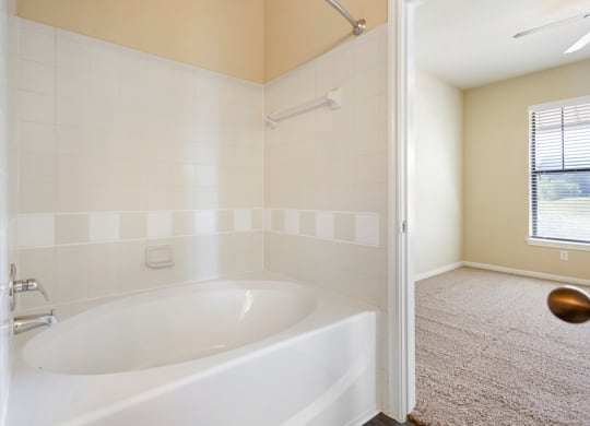 Large Garden Tubs (In some homes) at Las Brisas Apartment Homes, Round Rock, Texas