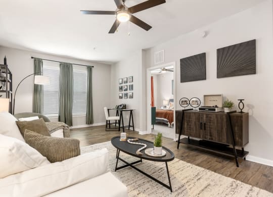 Living Room at Las Brisas Apartment Homes, Texas, 78665