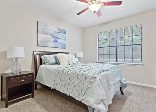 Comfortable Bedroom at Ventana Oaks Apartments, Austin, TX, 78717