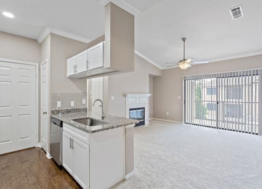 Kitchen Unit at Ventana Oaks Apartments, Austin, Texas