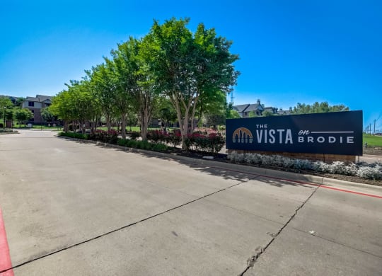 Driveway at The Vista on Brodie, Austin, 78745