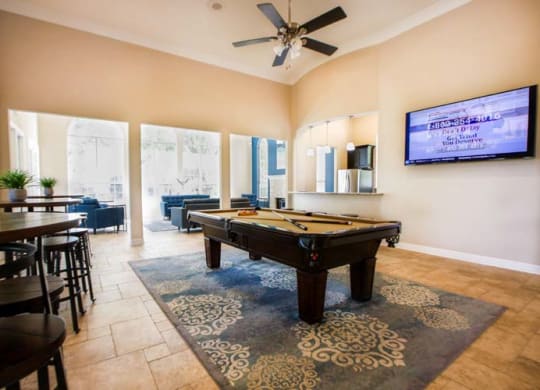 Clubhouse w/ Pool Table
