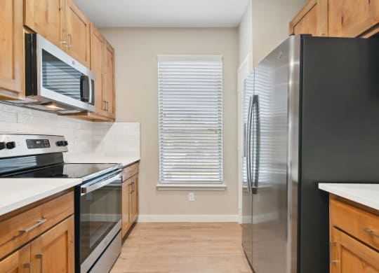 Large Kitchen at The Canyons Apartments, Fort Worth