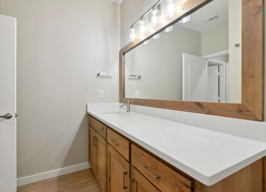 Luxurious Bathroom at The Canyons Apartments, Fort Worth