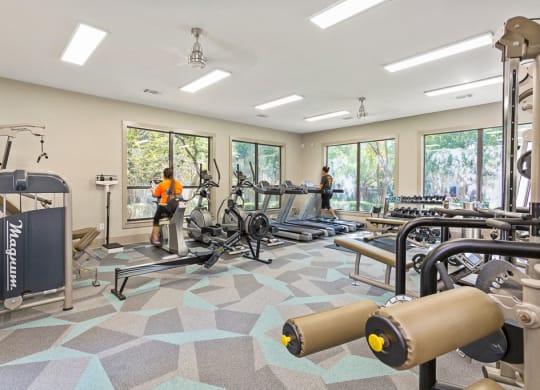 Modern Fitness Center at Sonterra Apartment Homes, Austin, 78726