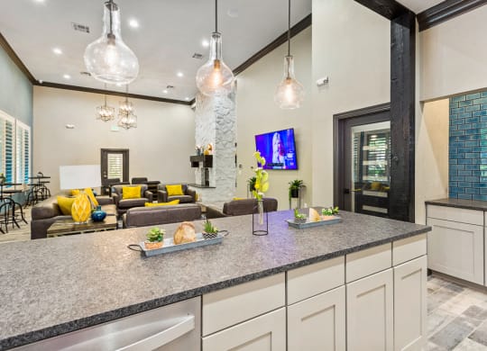 Clubhouse at Sonterra Apartment Homes, Austin, Texas