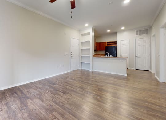 Rustic Redwood (Home Interior Style) at The Canyons Apartments, Fort Worth, Texas