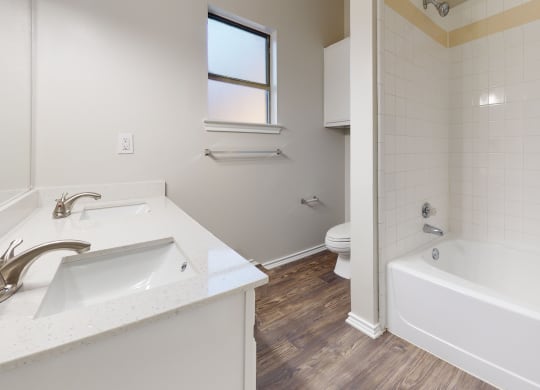 Rustic Redwood (Home Interior Style) at The Canyons Apartments, Fort Worth, 76116