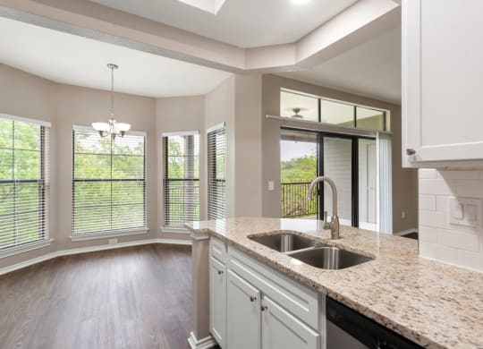 Updated, Well Lit Kitchens at Waters Edge Apartment Homes, Georgetown, TX