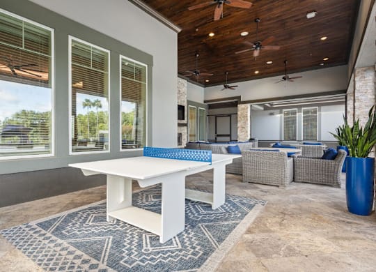Ping Pong Table at The Oasis at Highwoods Preserve, Tampa, 33647