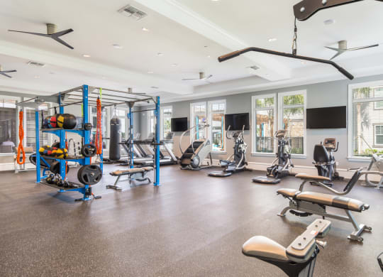 Exercise Room at The Oasis at Lakewood Ranch, Florida