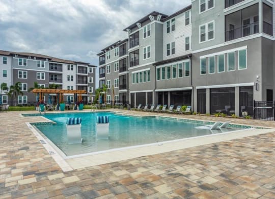 Pool side at The Oasis at 301, Florida, 33578