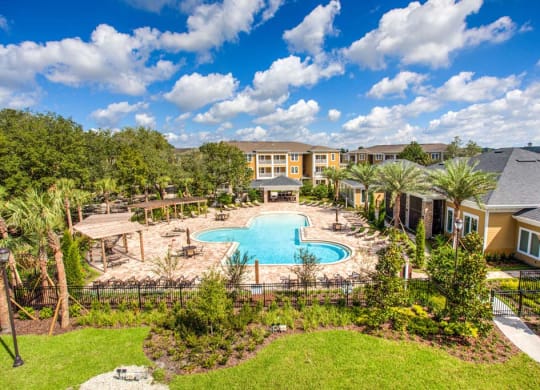 Pool View at The Oasis at Brandon, Florida