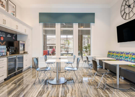 Cafe Lounge at The Oasis at Lakewood Ranch, Florida, 34211