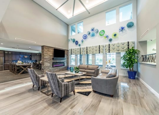 Guest-Waiting-Area at The Oasis at 301 Luxury Apartment Homes, Riverview, FL, 33578