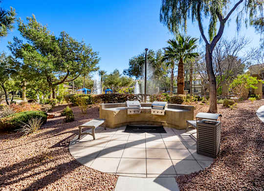 Built in gas bbq grills with seating