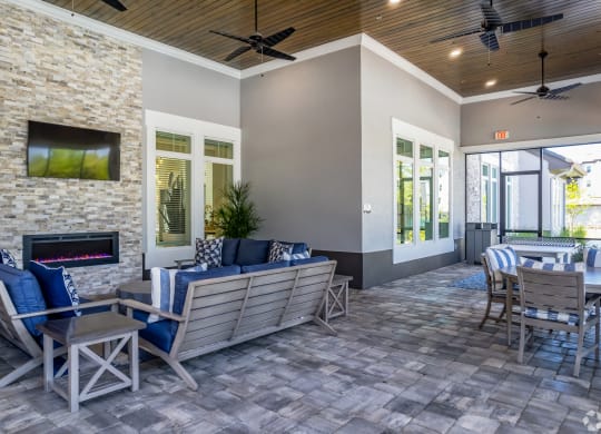 the clubhouse at the wyndham apartments in lubbock, tx at The Oasis at Manatee River, Bradenton, FL