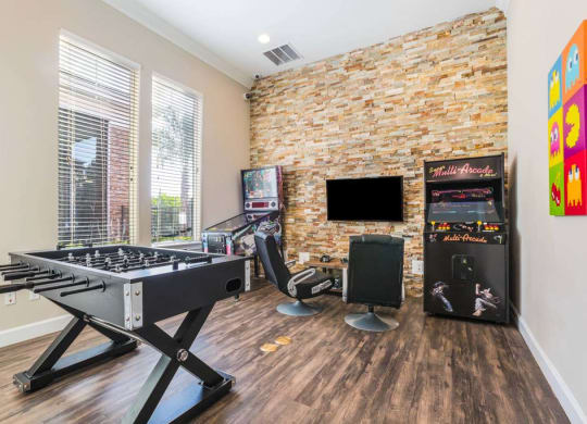 Brandon Game Room at The Oasis at Brandon, Florida