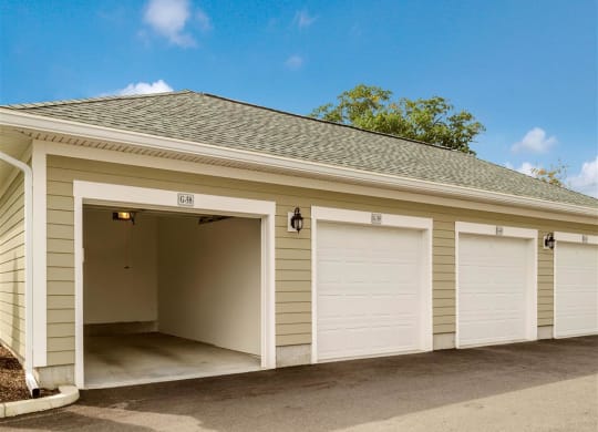 Garage at The Oasis at Plainville, Massachusetts