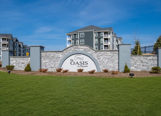 exterior view of oasis at the estates apartments at The Oasis at Plymouth, Plymouth, MA