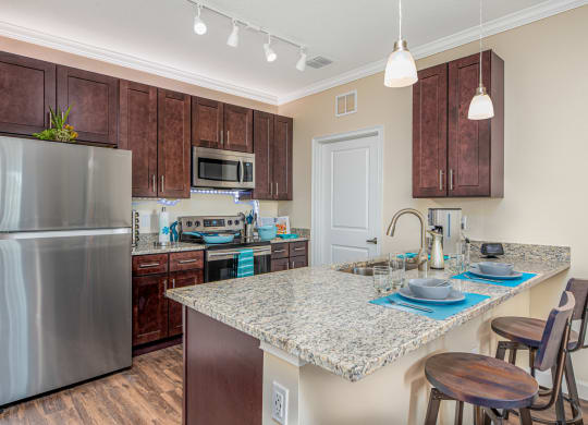 Kitchen at The Oasis at Crosstown, Orlando, 32807